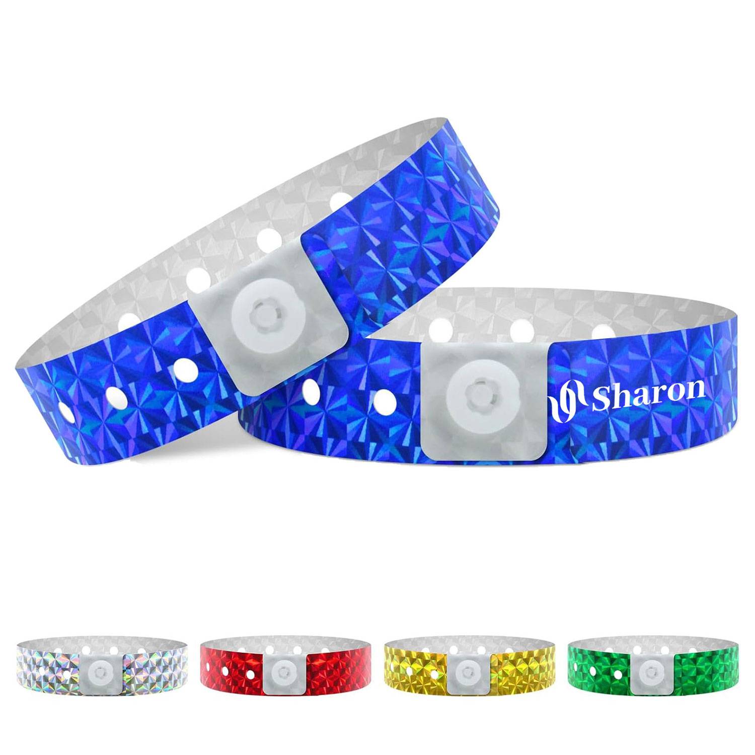 Party Holographic Wristbands Waterproof 2
