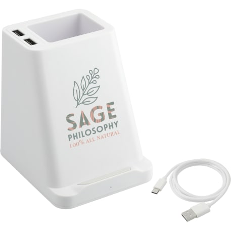 Wireless Charger Pen Holder/Dual Outputs 33