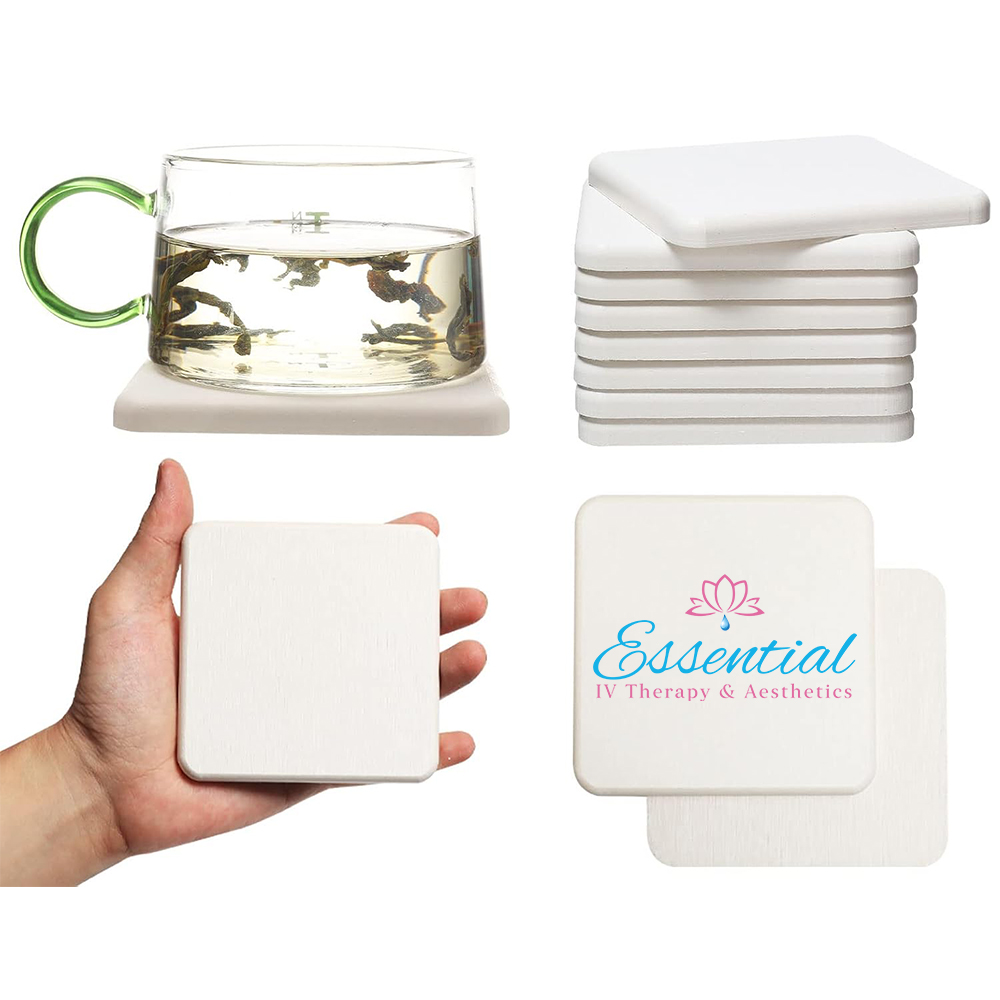 Absorbent Diatomaceous Earth Coaster 4