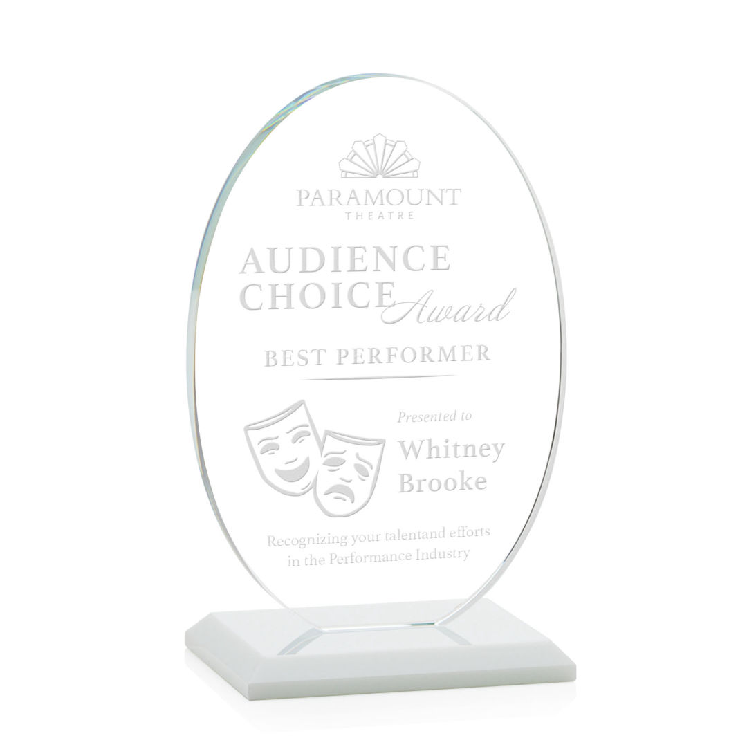 Austin Award (Vert) - White 9