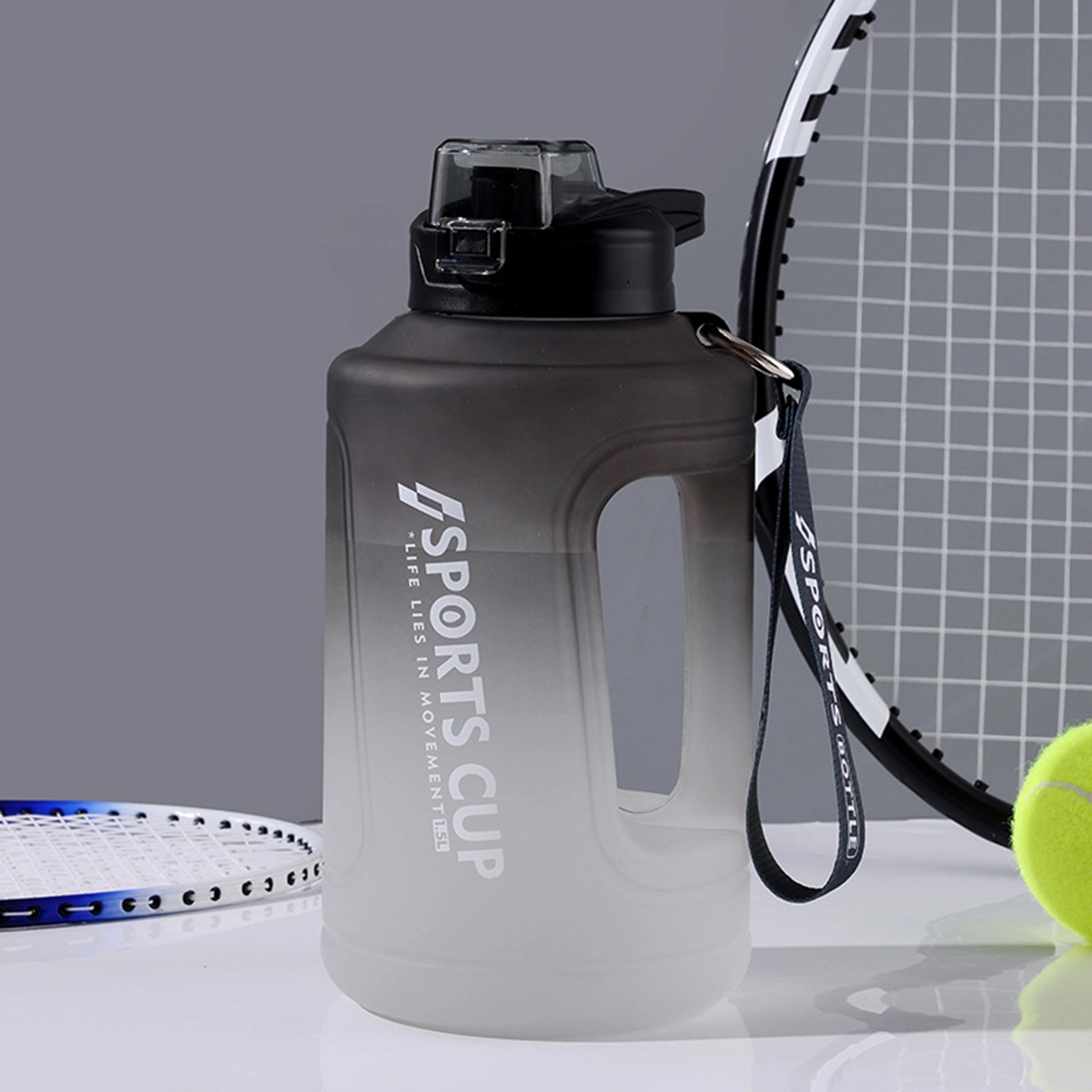 Large Capacity Sport Plastic Water Bottle 6
