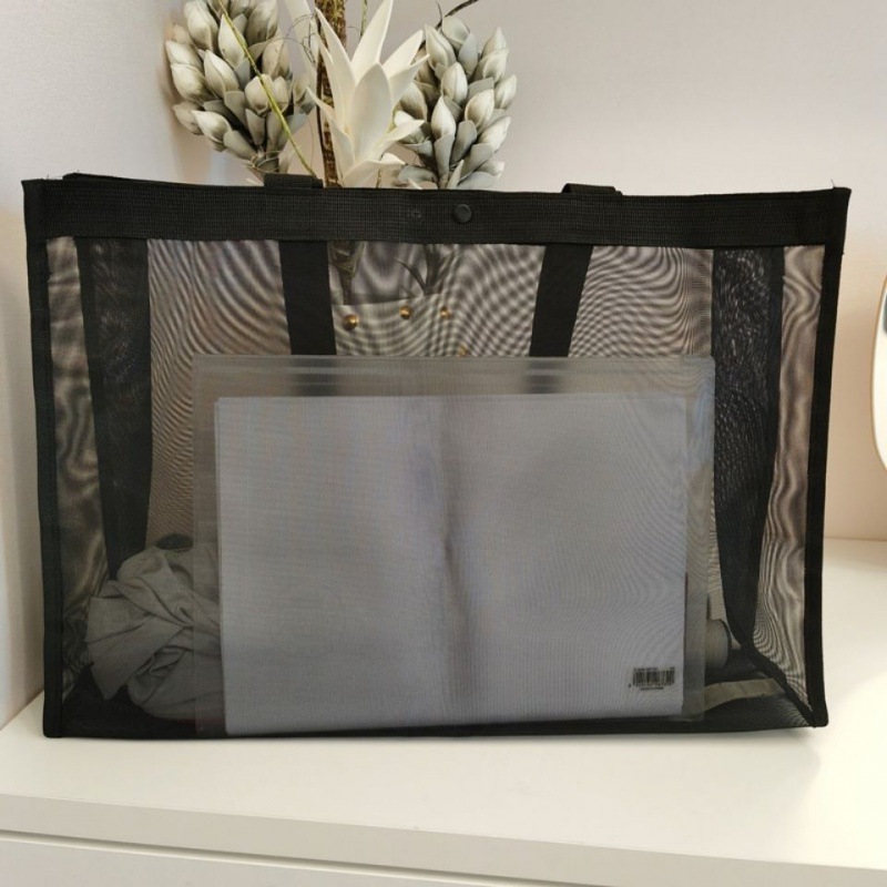 Foldable Mesh Bench Tote Bag 5