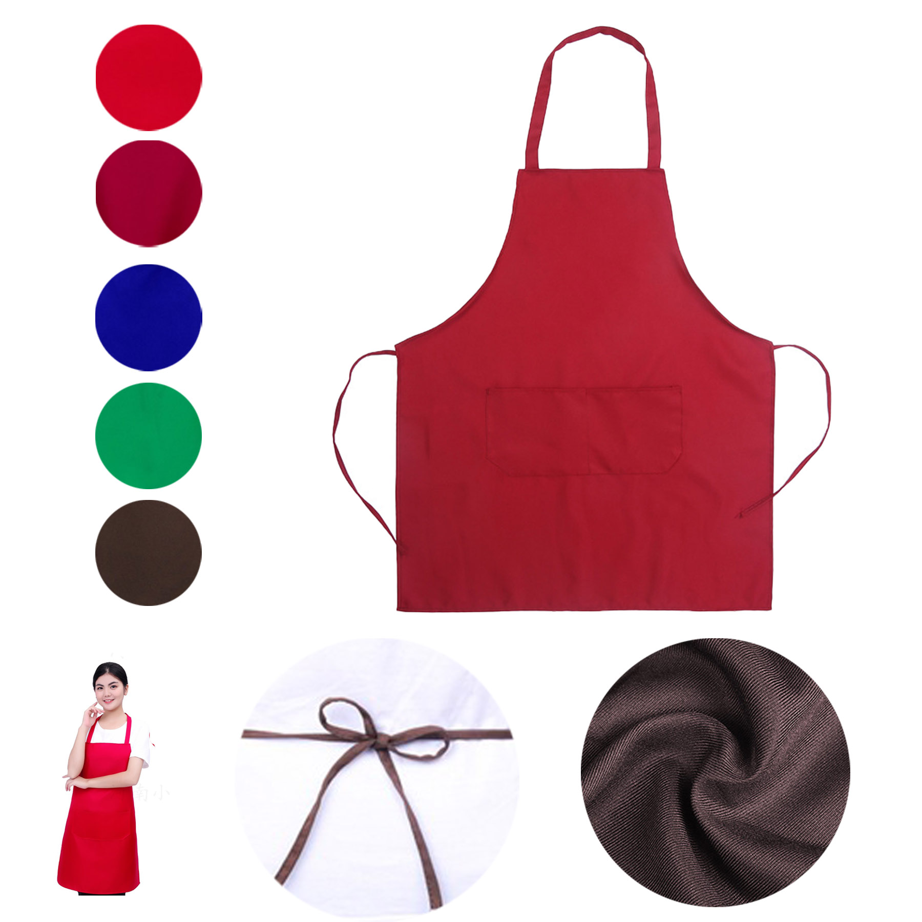 Chef Working Unisex Adult Butcher Apron 2
