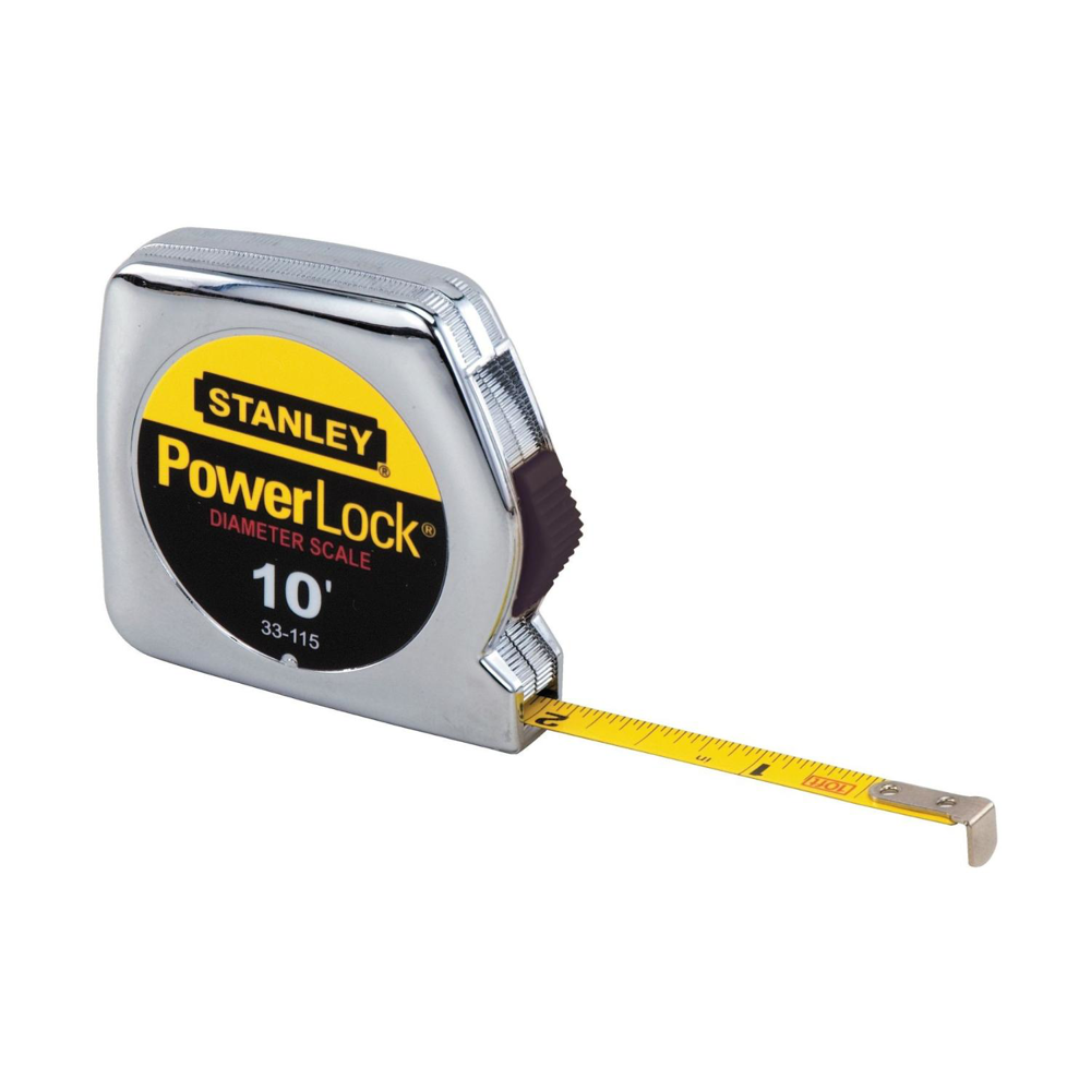 10 ft. Stanley Tools® PowerLock® Pocket Tape Measure with Diameter Scale
