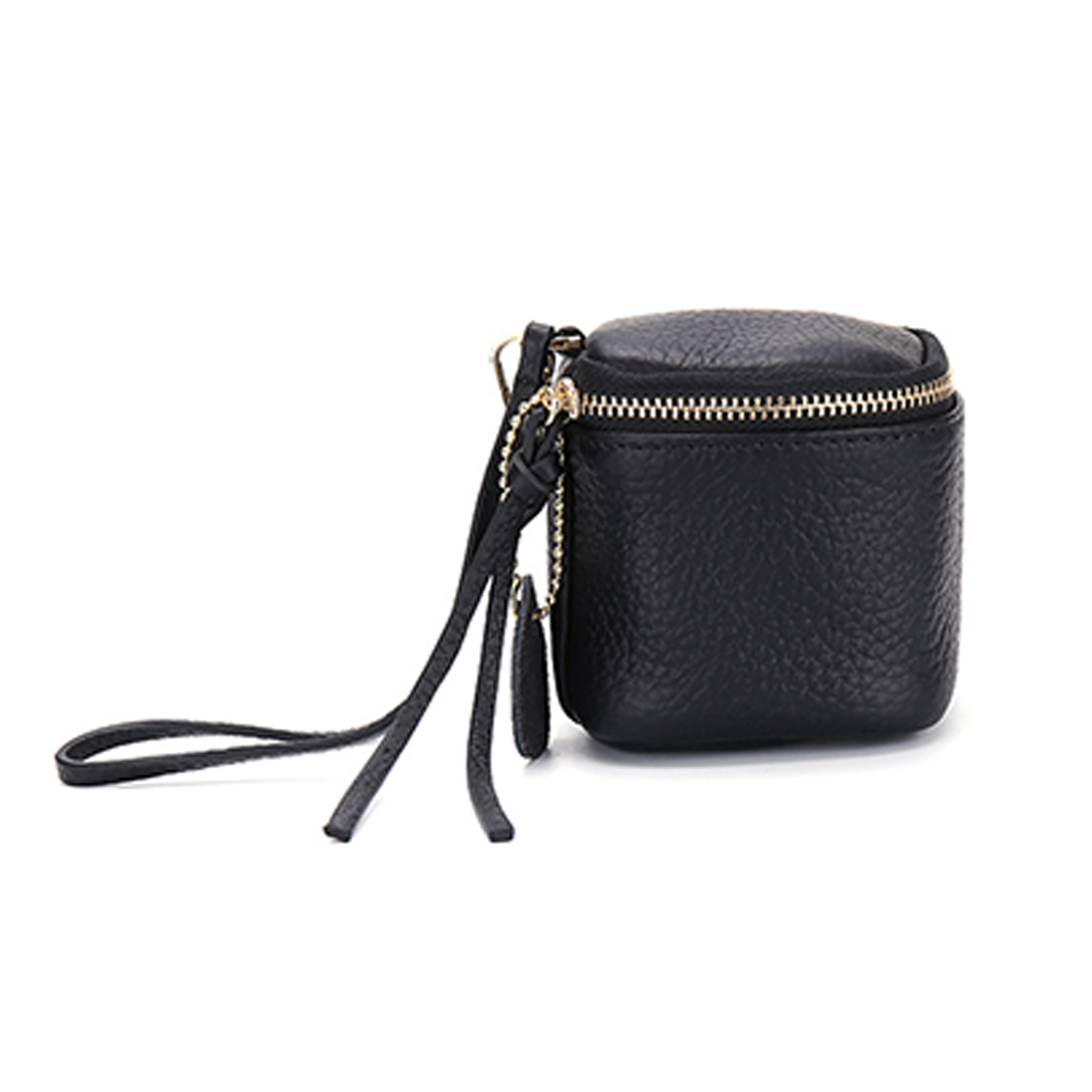 Genuine leather women's mini carrying coin bag 5