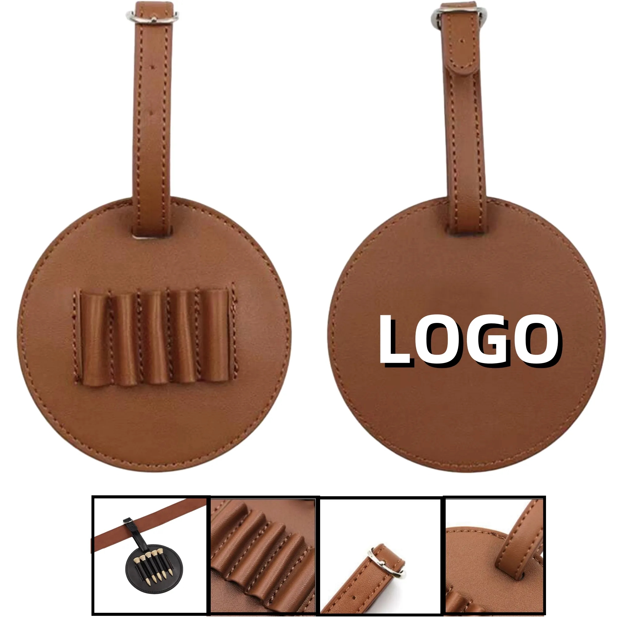 Waist Hanging Golf Tee Storage Pouch 5