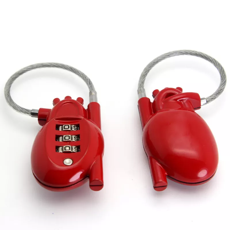 Heart Shape Combination Lock 2