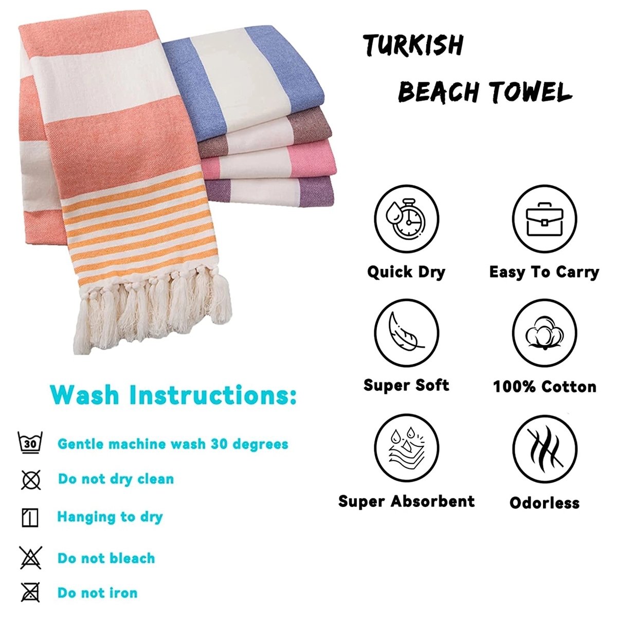 Turkish Beach Towel 2