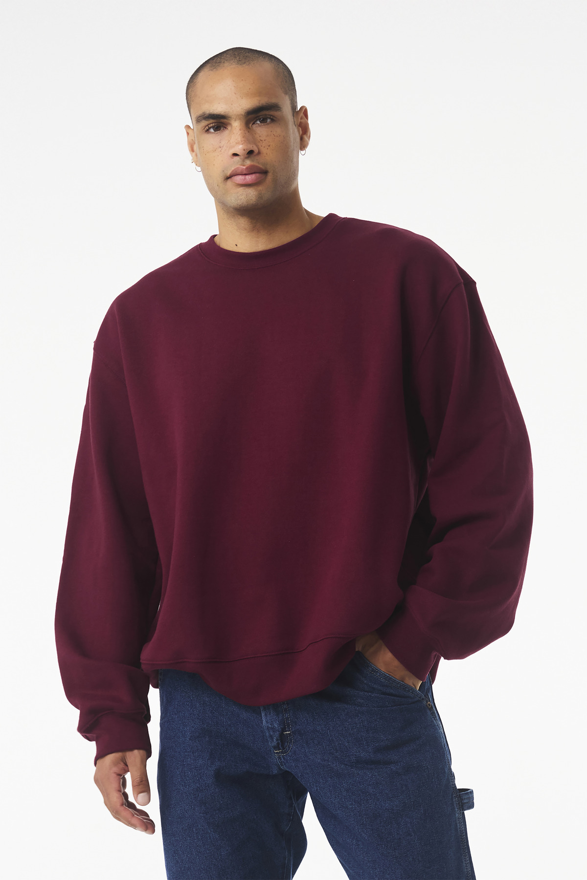 BELLA+CANVAS Unisex 10-Ounce Heavyweight Crewneck Sweatshirt BC4711 30
