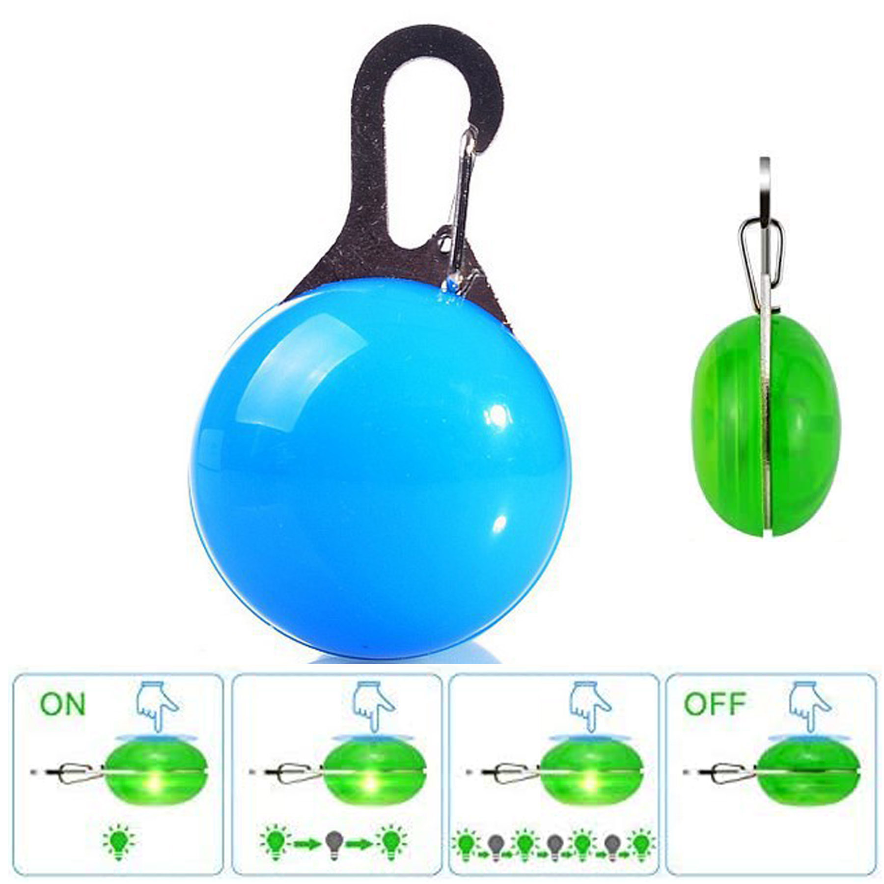 Clip-On LED Pet Safety Light 2