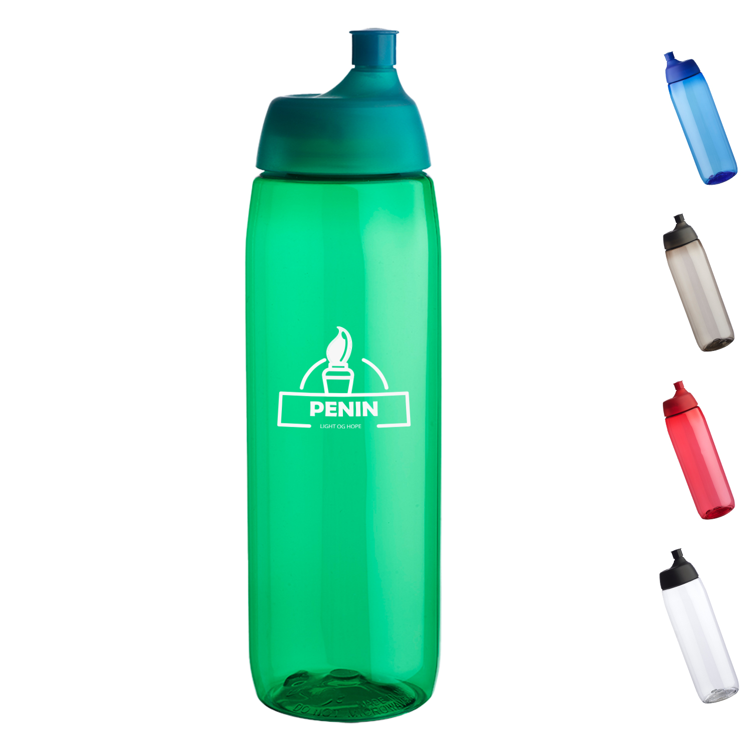 34 oz. Lightweight Single Wall Xitang Plastic Water Bottles 2