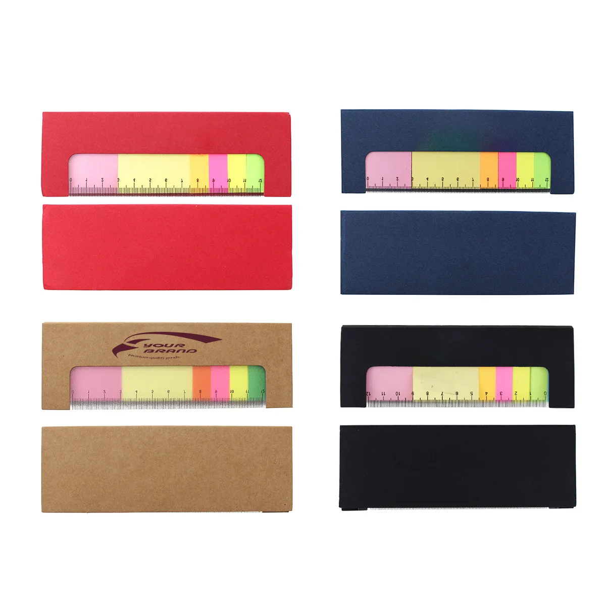 Book Marker Label Sticky Notes Index with Ruler 1