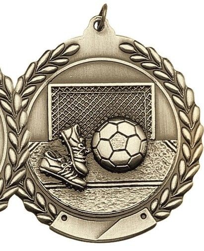 Soccer Die Cast Medal, 2 3/4" 1