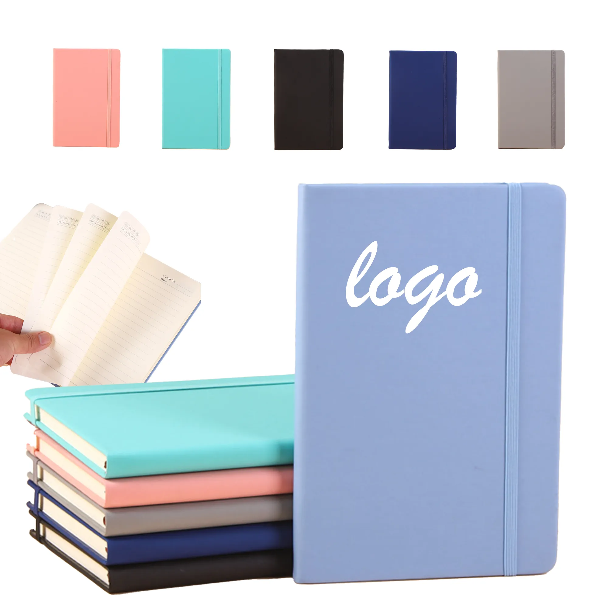 Pp Cover Leather Refillable Journal A5 Notebook