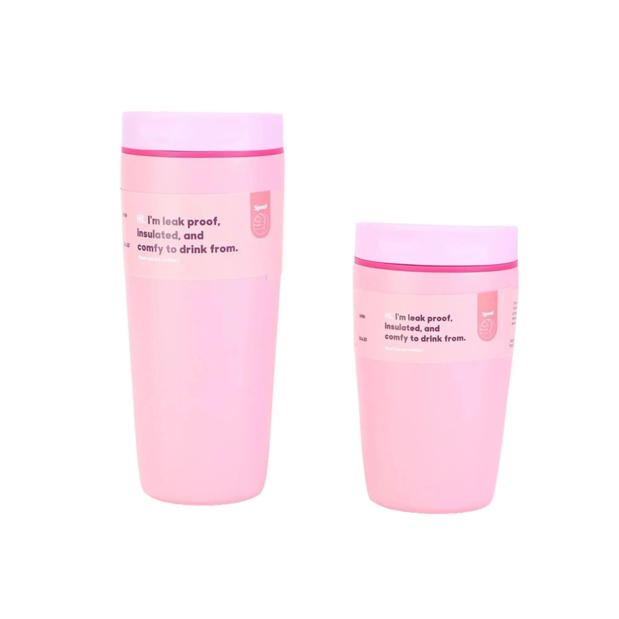12OZ Portable Colorful Sliced Insulated Coffee Cup 9