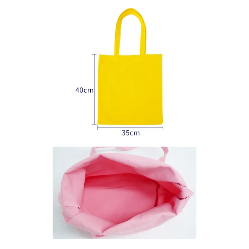 Canvas Bag With Handles, custom tote bag with logo imprint 2