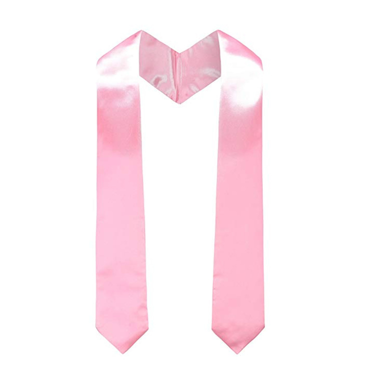 Graduation Unisex Plain Graduation Stole Academic Commencements Sash 50"x4.71" 12