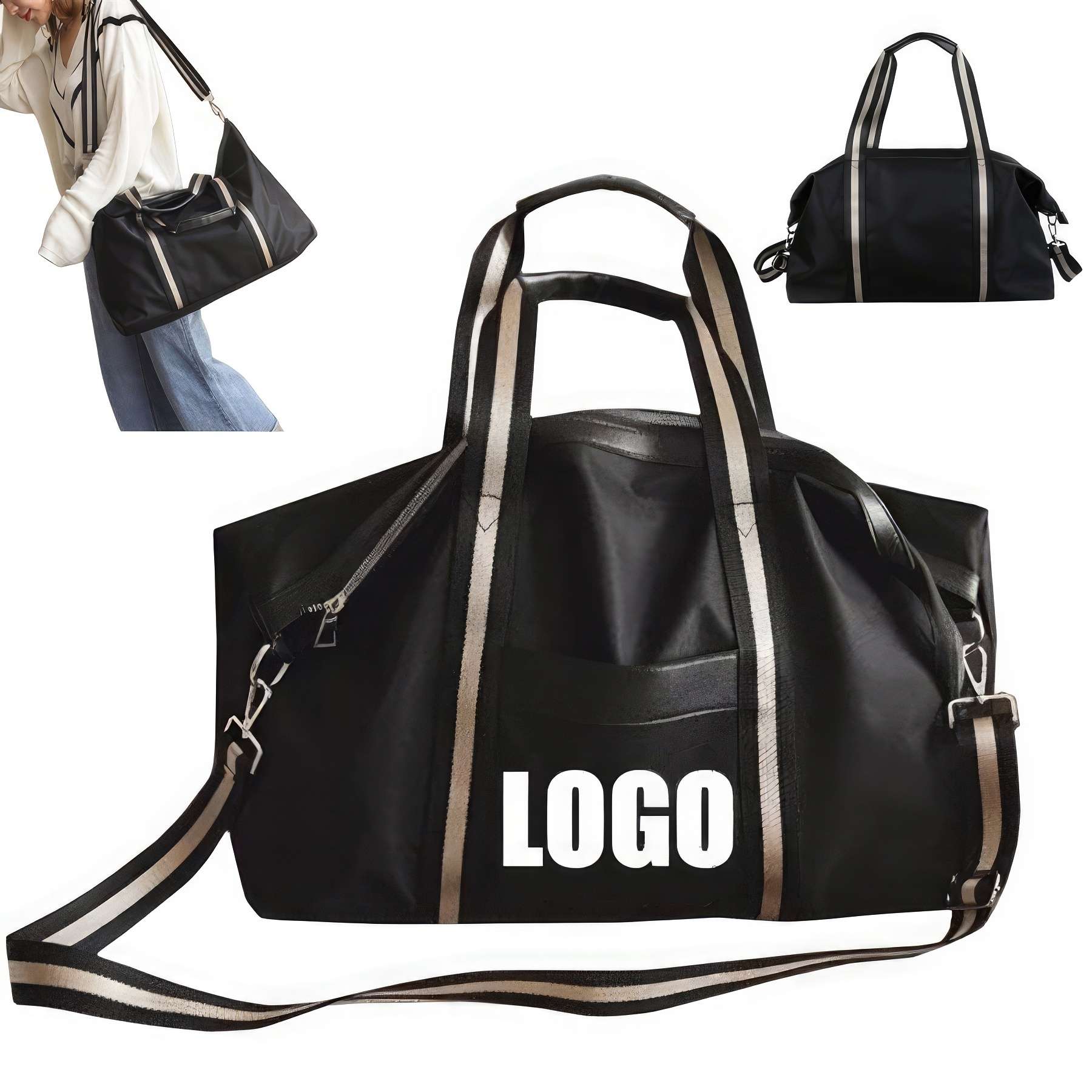 Travel Sports Large Handbag - Yoga Weekender Gym Bag 2