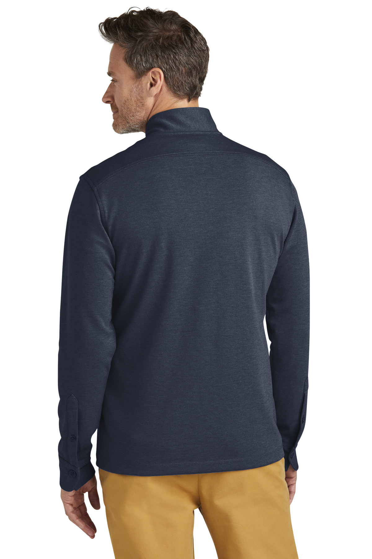 Brooks Brothers Mid-Layer Stretch 1/2-Button BB18202 22