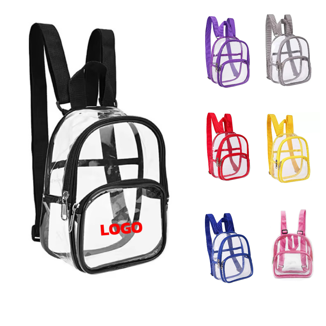 MOQ 10 pcs PVC Mini Backpack 2