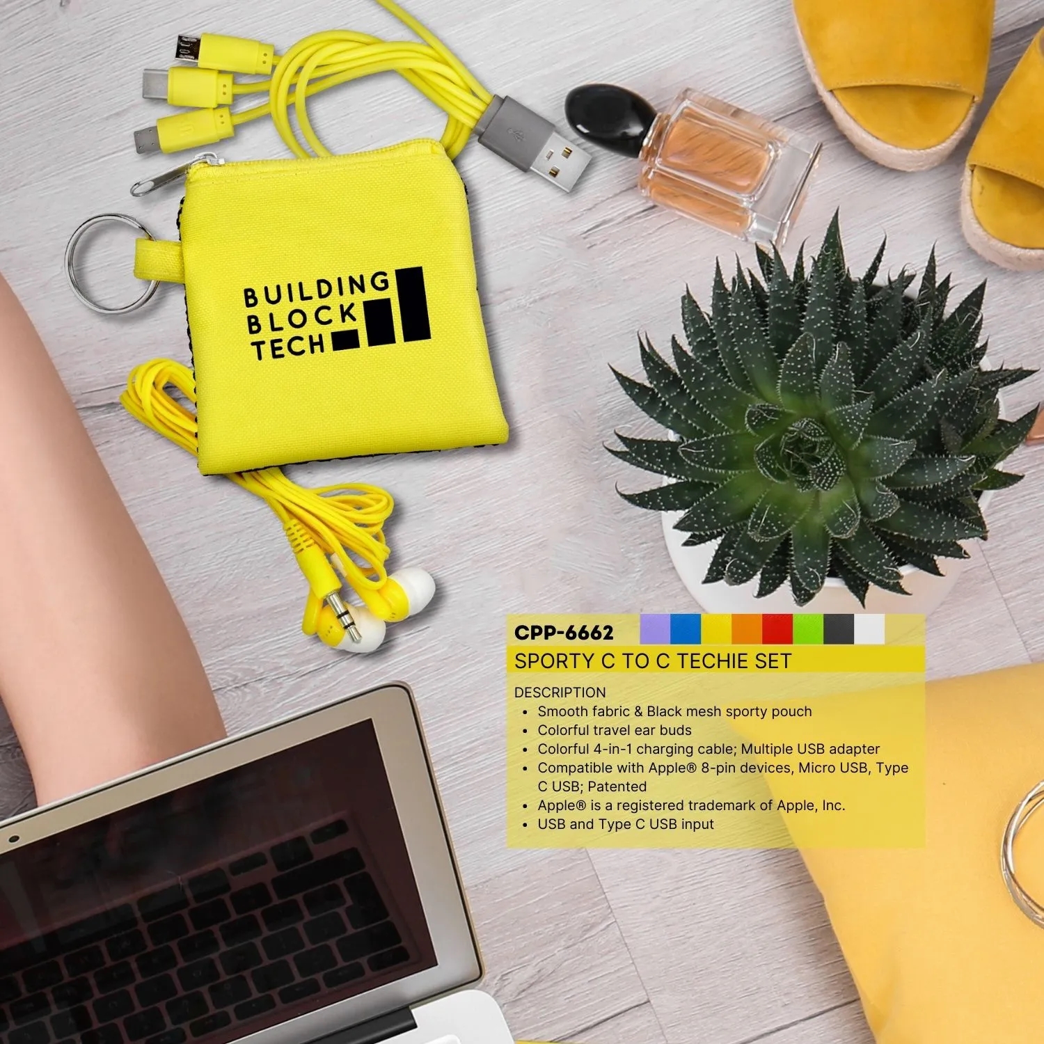 Sporty C to C Techie Set 8