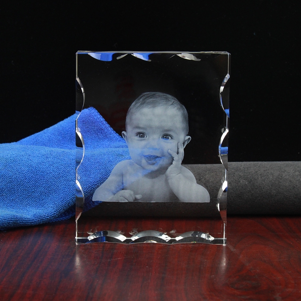 Custom 3d Crystal Photo Frame 2