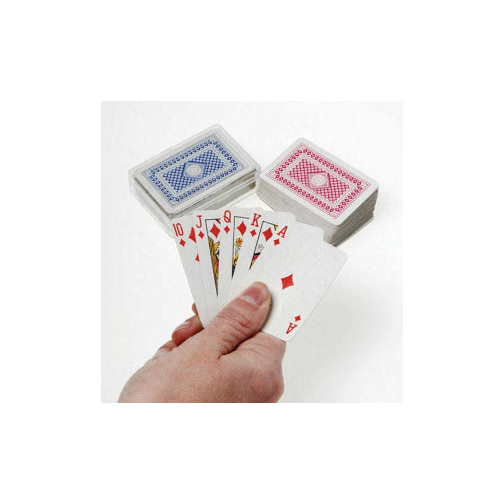Mini Playing Card Decks - Plastic Case 2