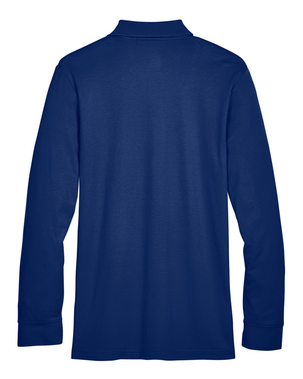 Men's Tall CrownLux Performance® Plaited Long Sleeve Polo - DG20LT 31