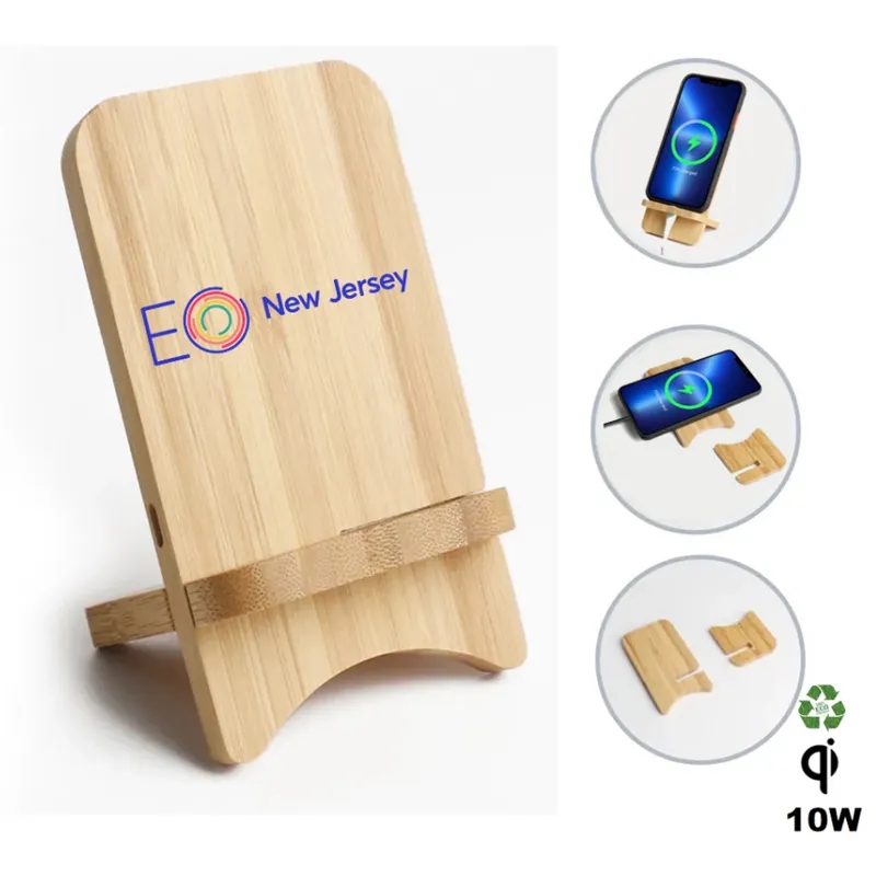 Portable 2 in 1 Wireless Charger Phone Stand 4