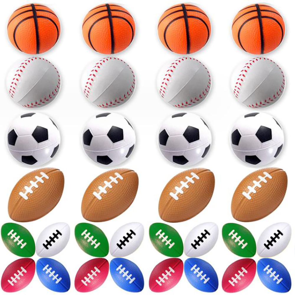 2" Foam Stress Reliever - Football, Basketball, Baseball, Soccer 8