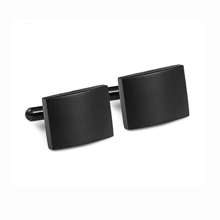 Polished Steel Cuff Links 8