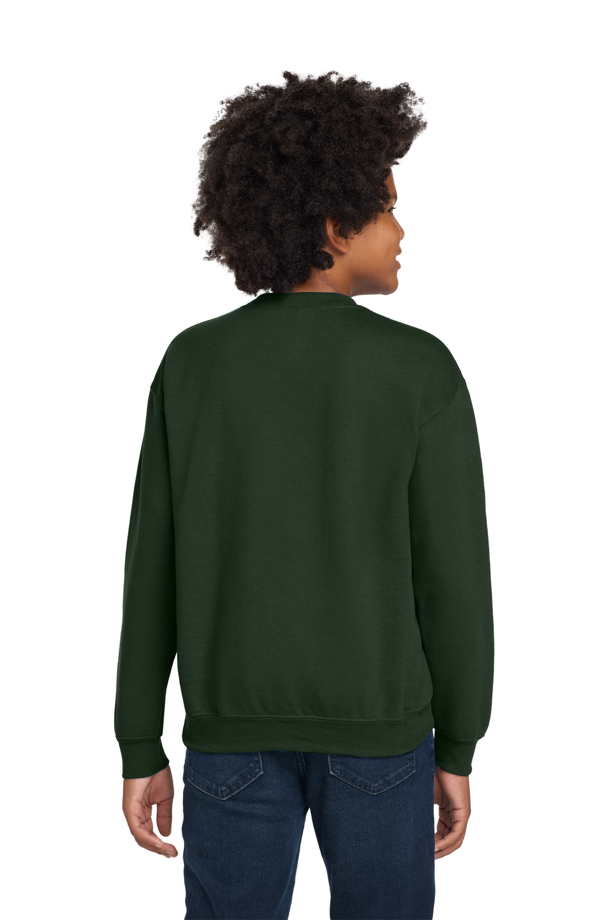 Gildan Youth Heavy Blend Crewneck Sweatshirt. 18000B 77