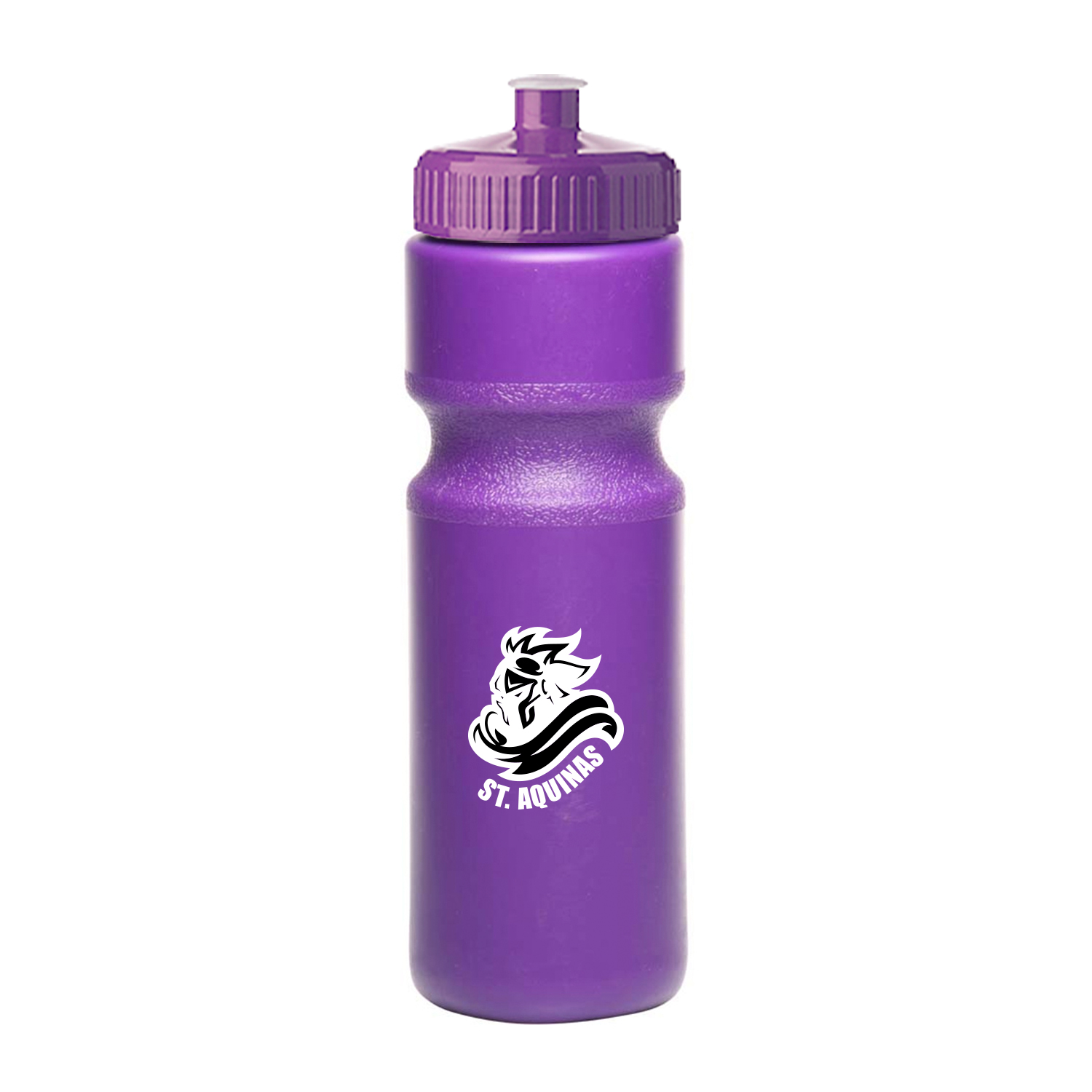 28 oz. Push-Cap Plastic Water Bottle (2 Color Imprint) 2