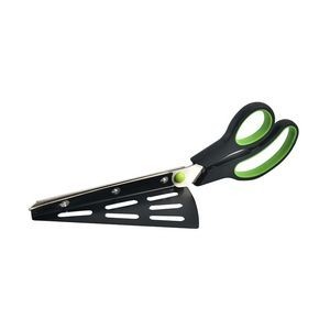 Pizza Scissors With Side Spatula And Ergonomic Handle 13