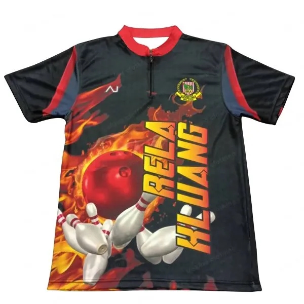 Custom Sublimation Bowling Jersey 2