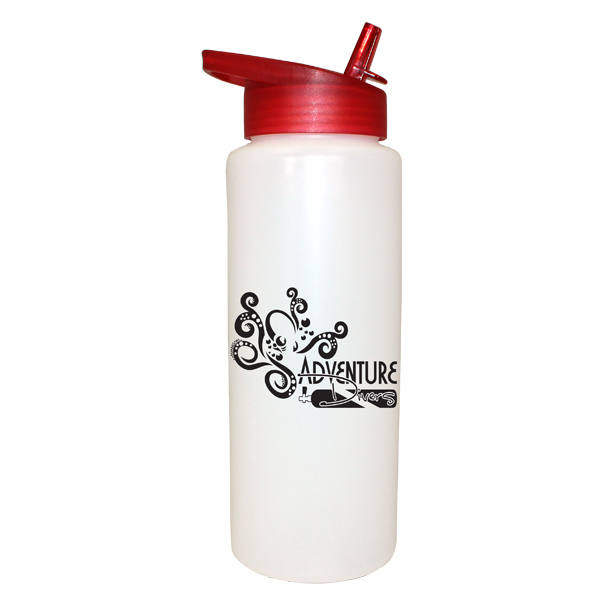 32 oz. Sports Bottle with Straw Cap Lid 10