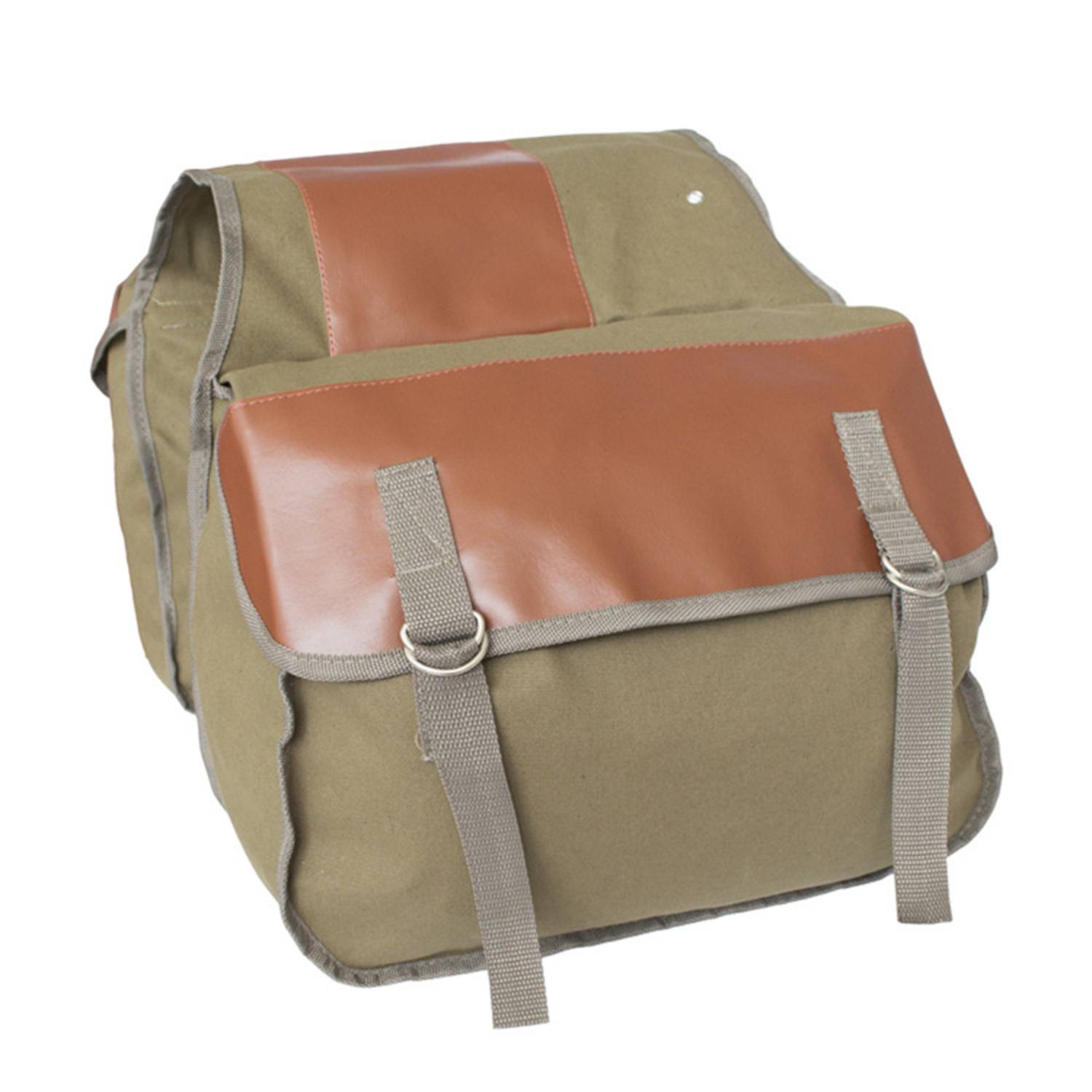 Canvas Heavy-Duty Rear Rack Bag for Biking 9