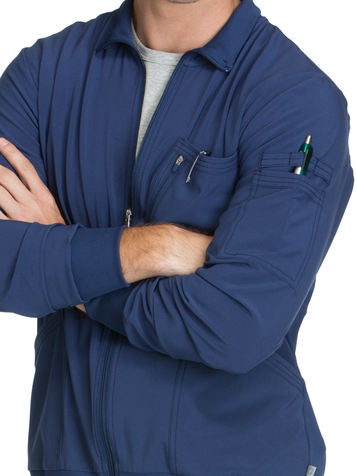 Infinity - Men's 5-Pocket Zip Front Jacket 17