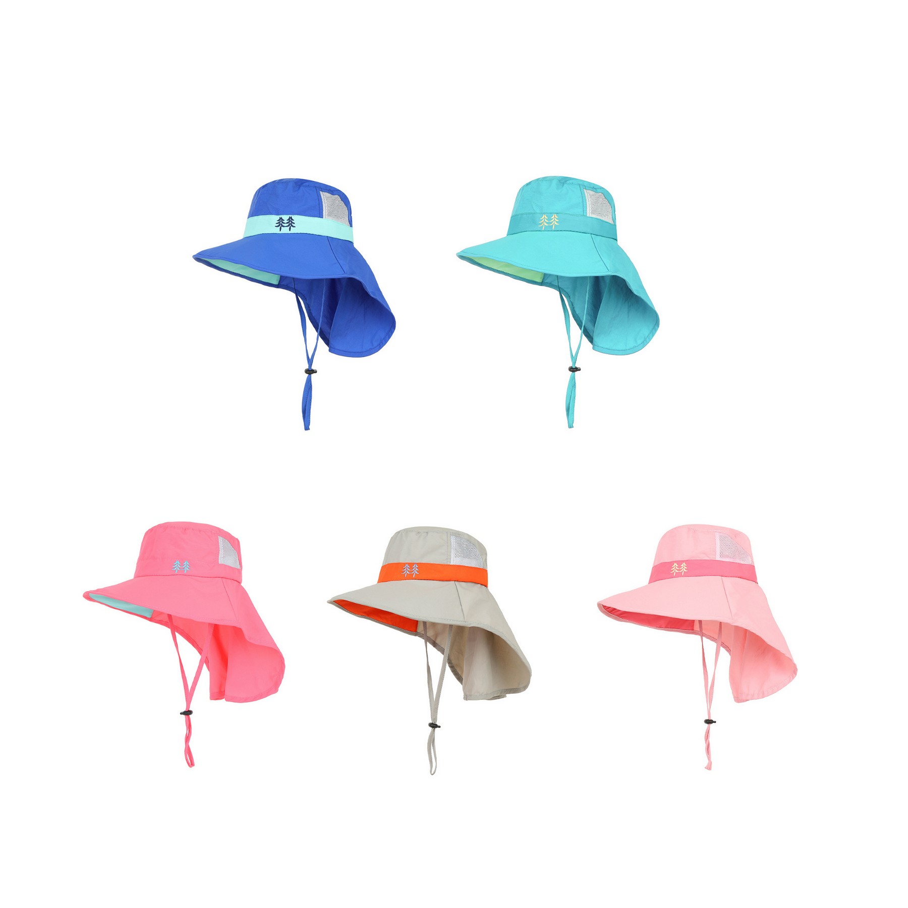 Mesh Hat With Neck Flap 2