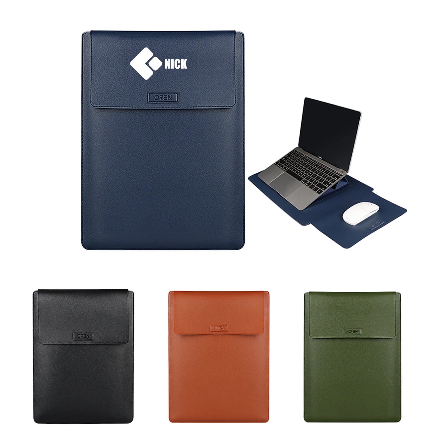 13.3-Inch Laptop Sleeve Case with Stand 1