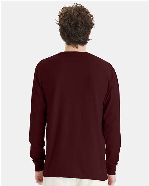Unisex Garment-Dyed Long Sleeve T-Shirt - GDH200 260