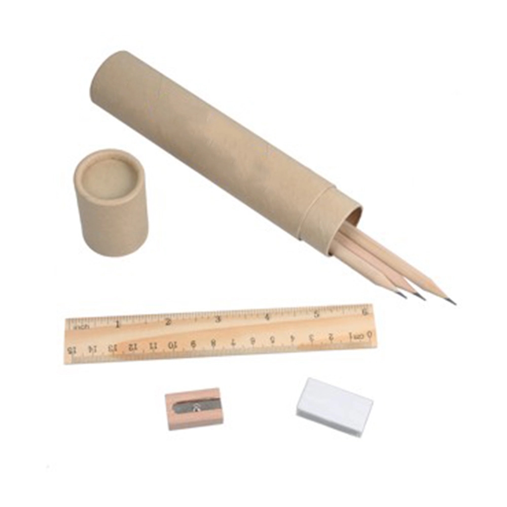 6 Piece Pencil Set w/Eraser & Ruler 1