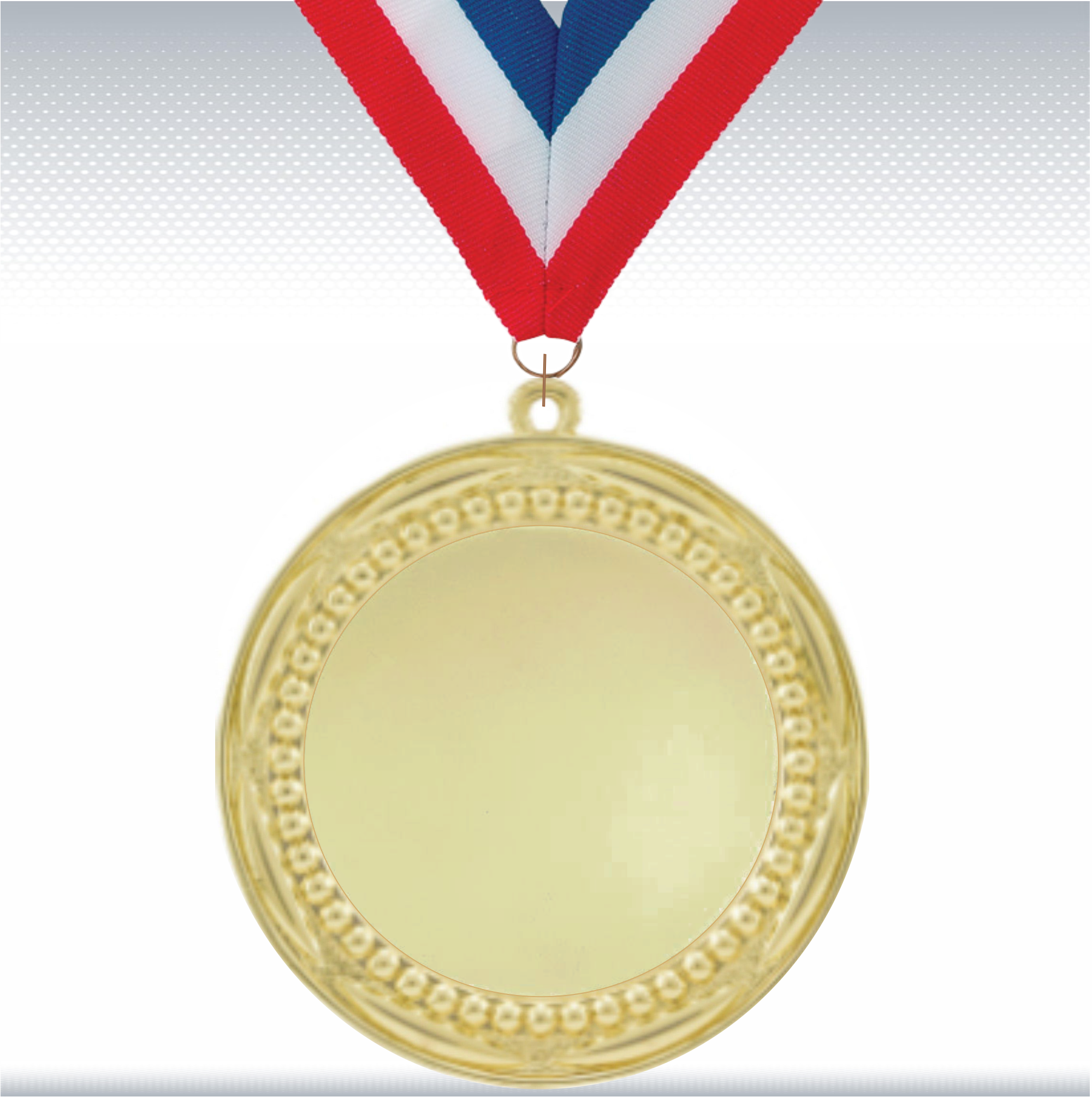 2 3/4" Bead Medal w/ 2" Insert 8