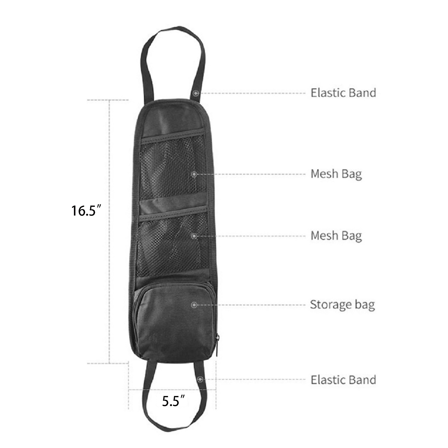 Car Seat Storage Hanging Bag 4