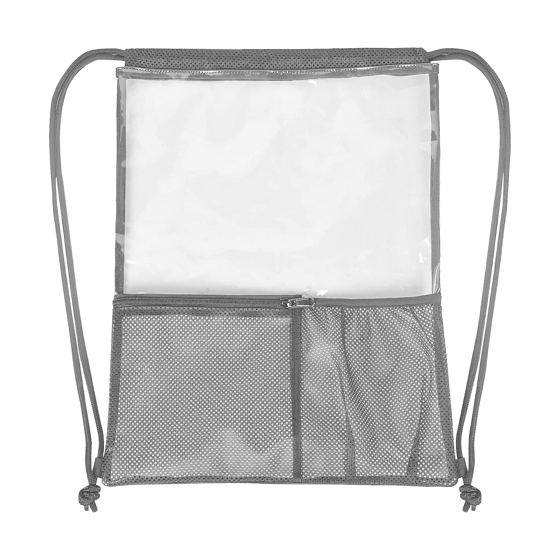 Transparent PVC Drawstring Backpack 4