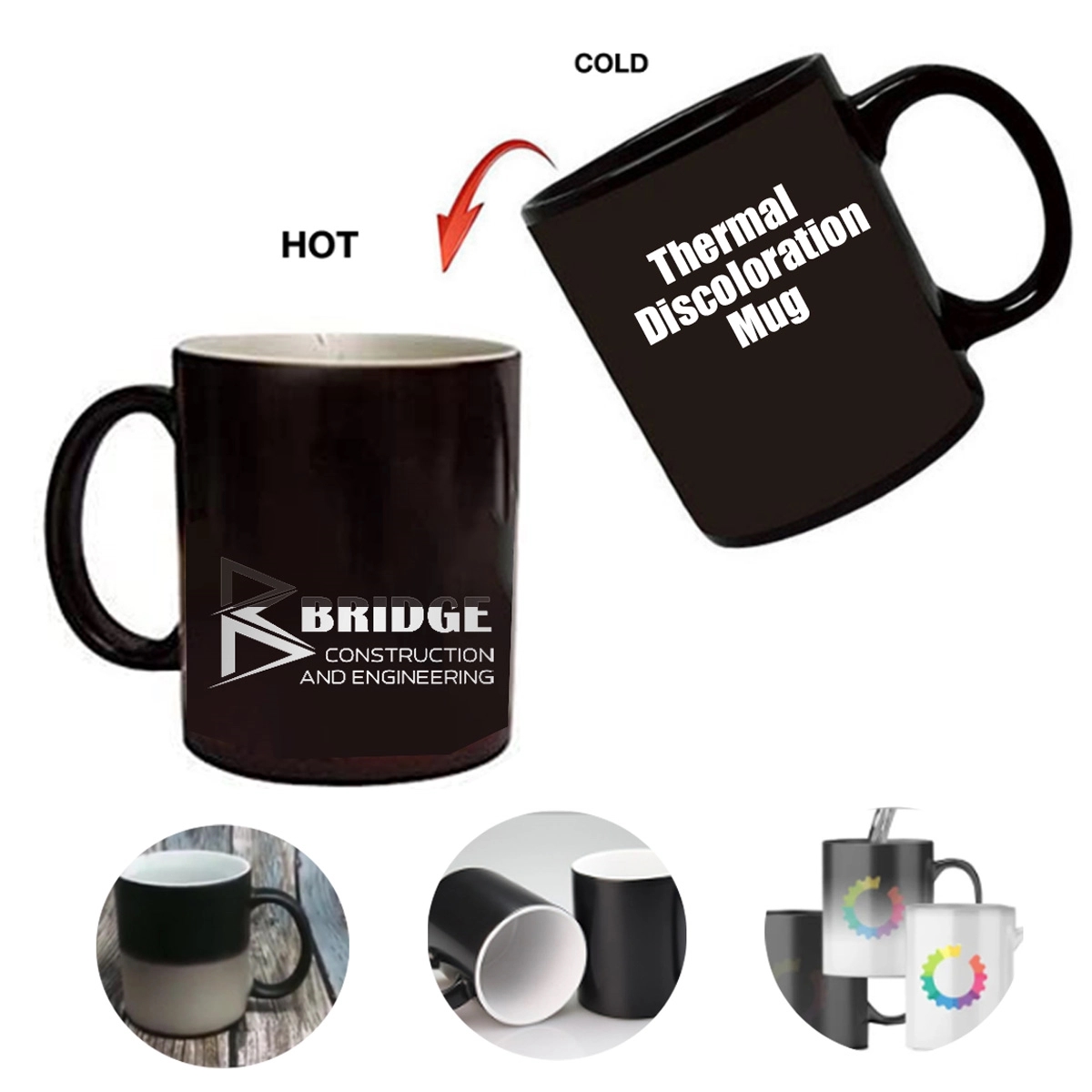 Personalized Custom Heat Changing Ceramic Mug 3