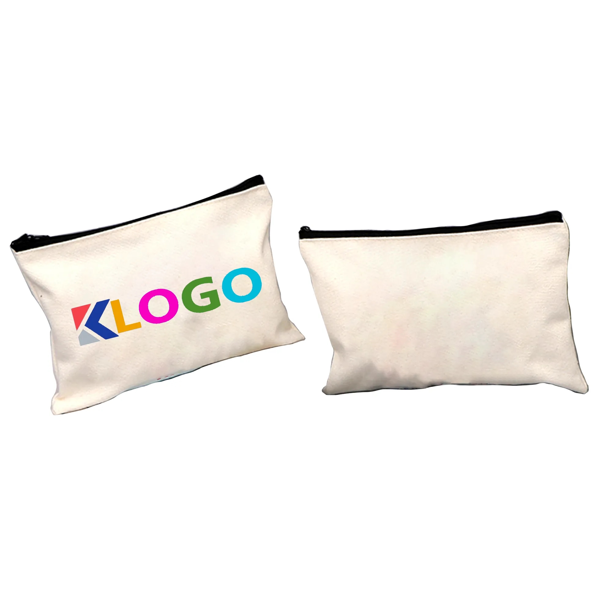 Canvas Zipper Full Color Pouch 2