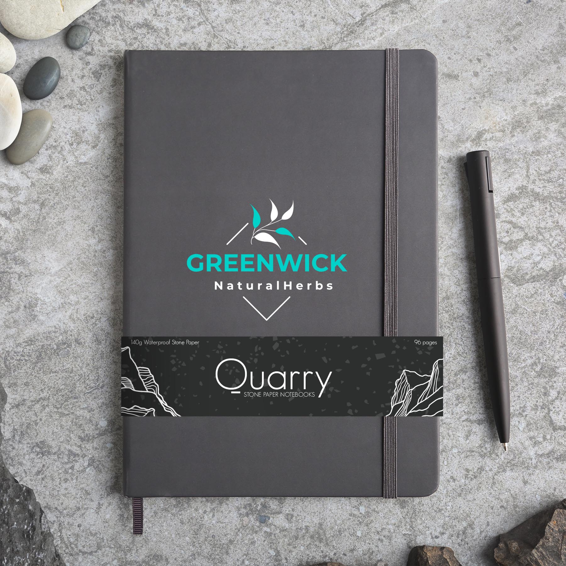Quarry Stone Paper™ Notebook 6