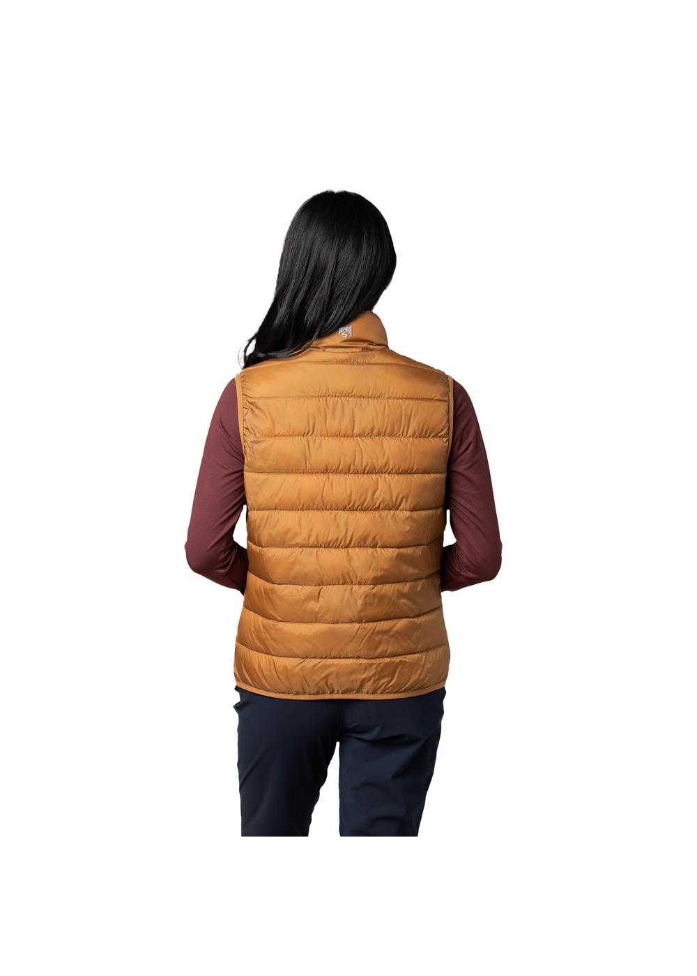 Storm Creek Women's Pacific Puffer 100 GSM Insulated Faux Down Packable Quilted Vest 4