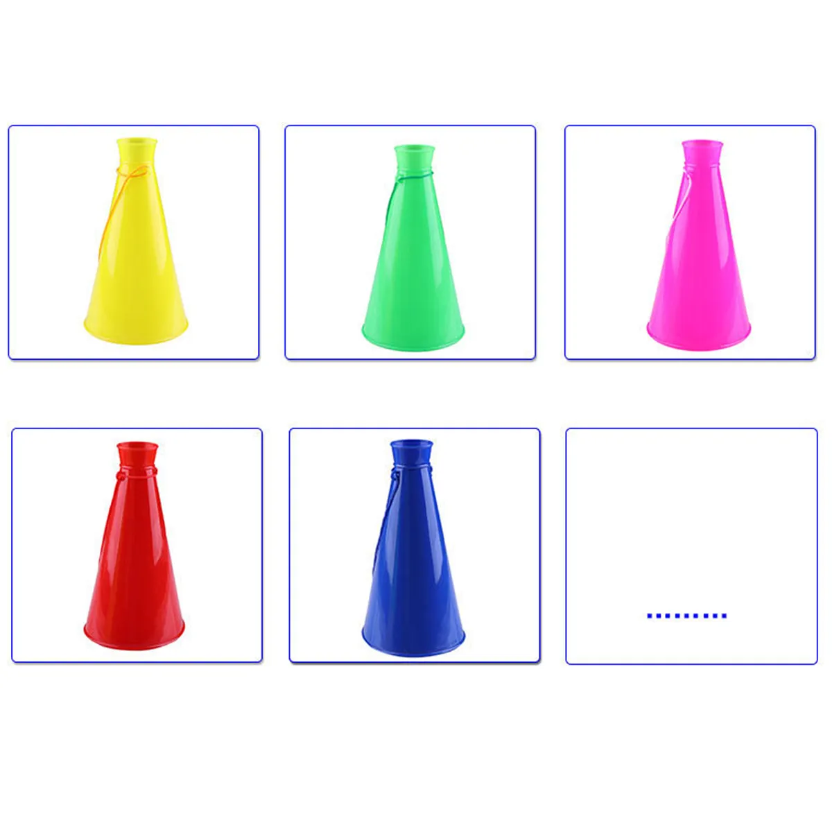 Party Sports Activities Accessory Cheer Megaphone Toy Favors 3